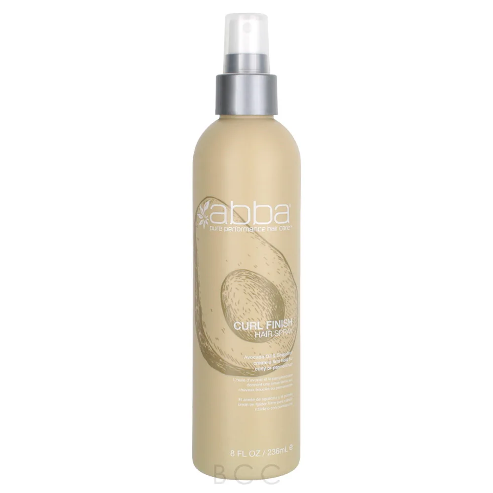 Abba Curl Finish Hair Spray 8oz 3 Abba Curl Finish Hair Spray 8oz