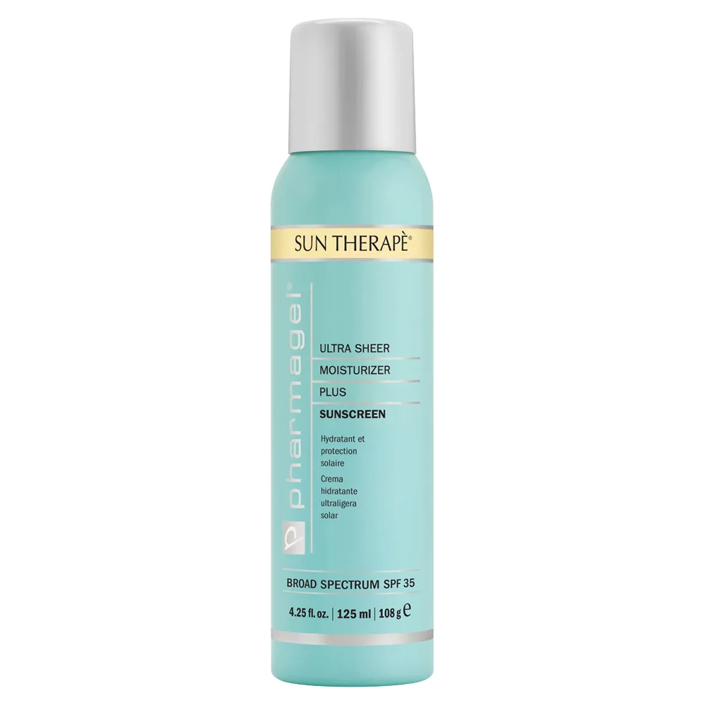Pharmagel Sun Therape - Ultra Sheer Spray Moisturizer Plus Sunscreen SPF 3 4.25oz 3 Pharmagel Sun Therape - Ultra Sheer Spray Moisturizer Plus Sunscreen SPF 3 4.25oz