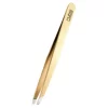 Rubis Switzerland 24 Karat Gold Classic Slanted Tweezers 1piece -Nursing beauty store 35610