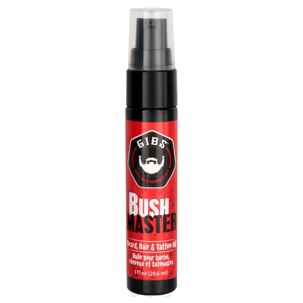 Gibs Bush Master Beard, Hair & Tattoo Oil 3 Gibs Bush Master Beard, Hair & Tattoo Oil