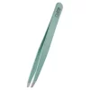 Rubis Switzerland Satin Slanted Tweezers Tiffany Blue 3.75inches 1 Rubis Switzerland Satin Slanted Tweezers Tiffany Blue 3.75inches -Nursing beauty store 41399