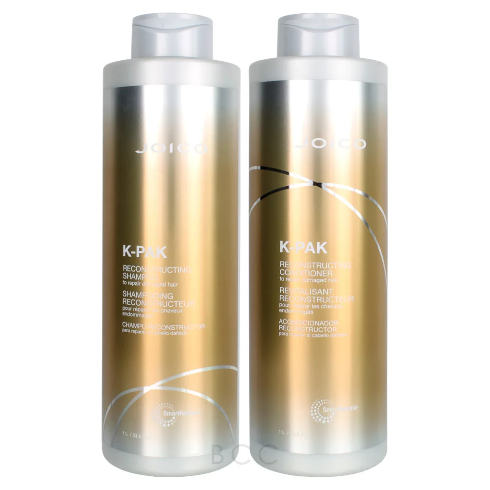 Joico K-Pak Reconstructing Shampoo & Conditioner Set 33.8 Oz 2piece 3 Joico K-Pak Reconstructing Shampoo & Conditioner Set 33.8 Oz 2piece