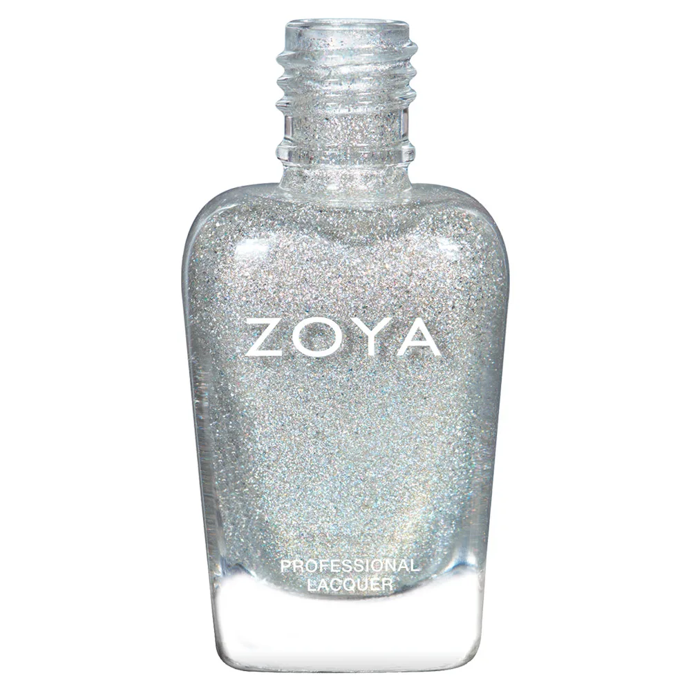 Zoya Nail Polish - Alicia #ZP859 Silver Metallic 0.5oz 3 Zoya Nail Polish - Alicia #ZP859 Silver Metallic 0.5oz