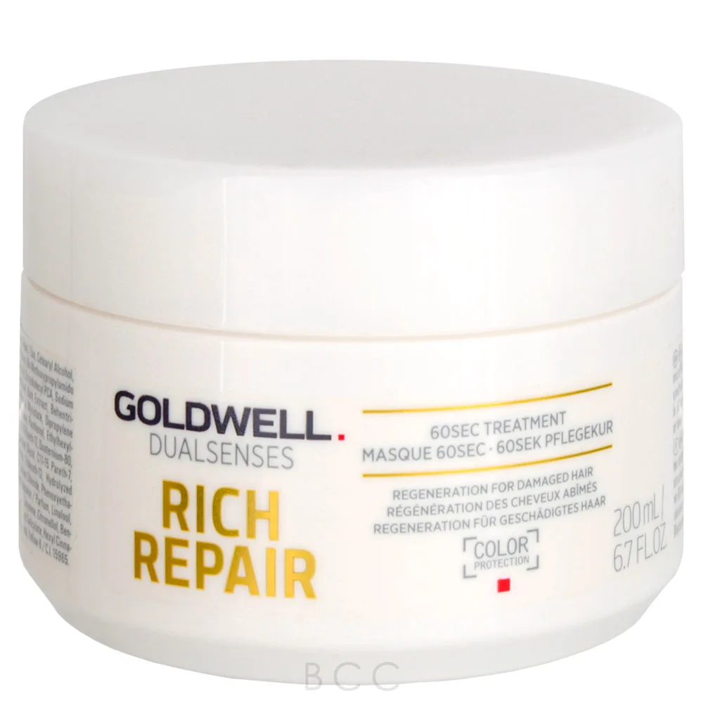 Goldwell Dualsenses Rich Repair 60sec Treatment 3 Goldwell Dualsenses Rich Repair 60sec Treatment