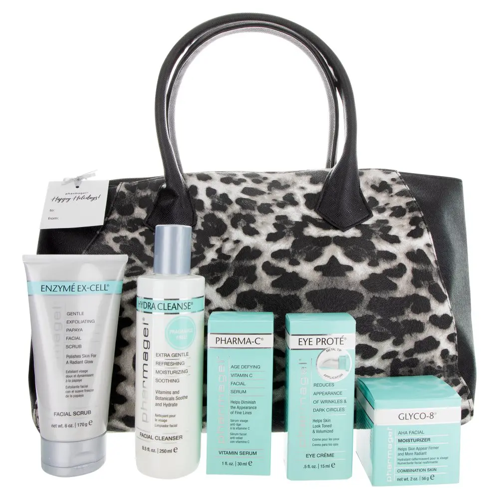 Pharmagel Facial Holiday Kit With Handbag 6piece 3 Pharmagel Facial Holiday Kit With Handbag 6piece