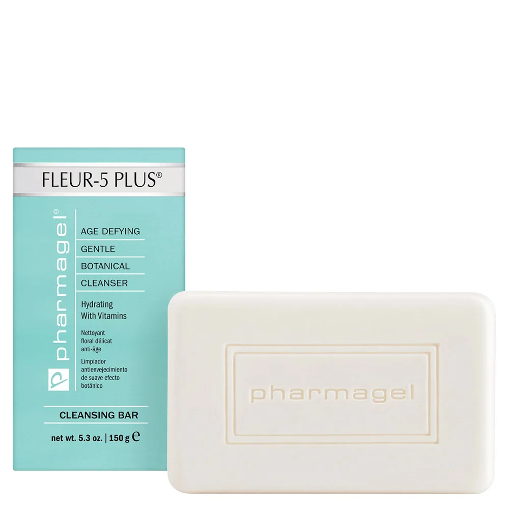 Pharmagel Fleur-5 Plus - Facial Cleansing Bar 5.3oz 3 Pharmagel Fleur-5 Plus - Facial Cleansing Bar 5.3oz