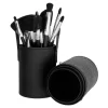 Pure Cosmetics Luxe Brush Set In Quilted Black 10piece -Nursing beauty store 55285