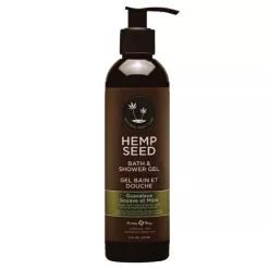 Earthly Body Hemp Seed Bath & Shower Gel -Nursing beauty store 55696