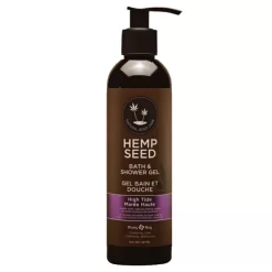 Earthly Body Hemp Seed Bath & Shower Gel -Nursing beauty store 55702