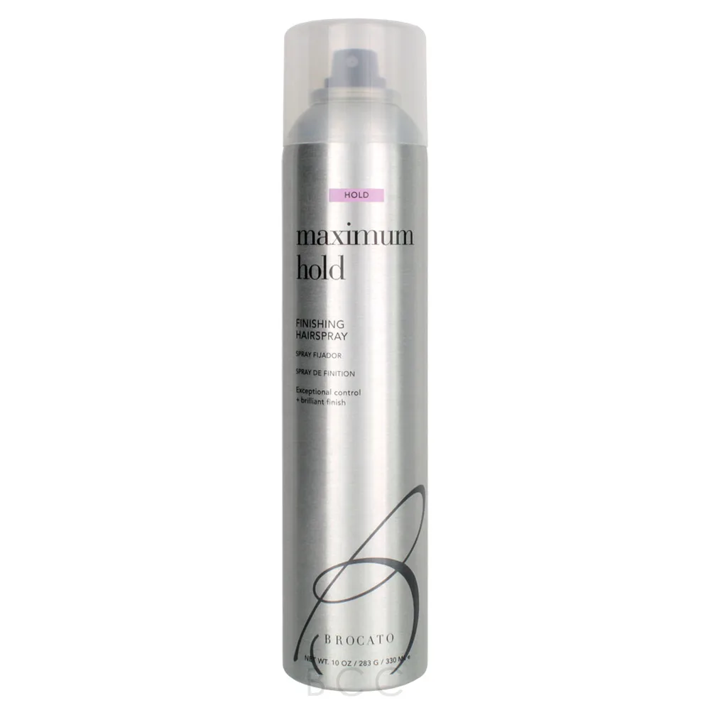 Brocato Maximum Hold Finishing Hairspray 10oz 3 Brocato Maximum Hold Finishing Hairspray 10oz