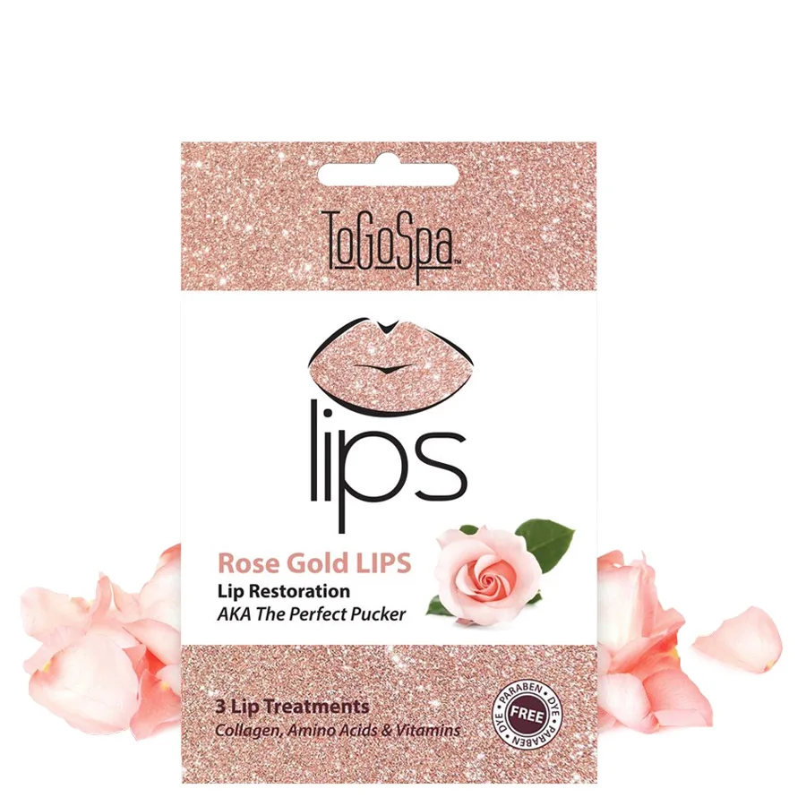 ToGoSpa Rose Gold LIPS Mask 3 ToGoSpa Rose Gold LIPS Mask