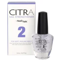 Nail Tek CITRA 2 Nail Strengthener For Soft, Peeling Nails 0.47oz