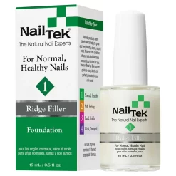 Nail Tek Ridge Filler 1 Foundation - For Normal, Healthy Nails 0.5oz