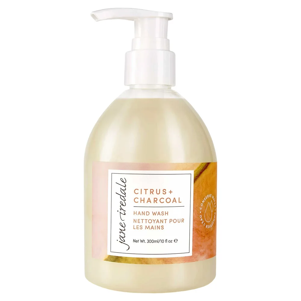 Jane Iredale Citrus + Charcoal Hand Wash 10oz 3 Jane Iredale Citrus + Charcoal Hand Wash 10oz