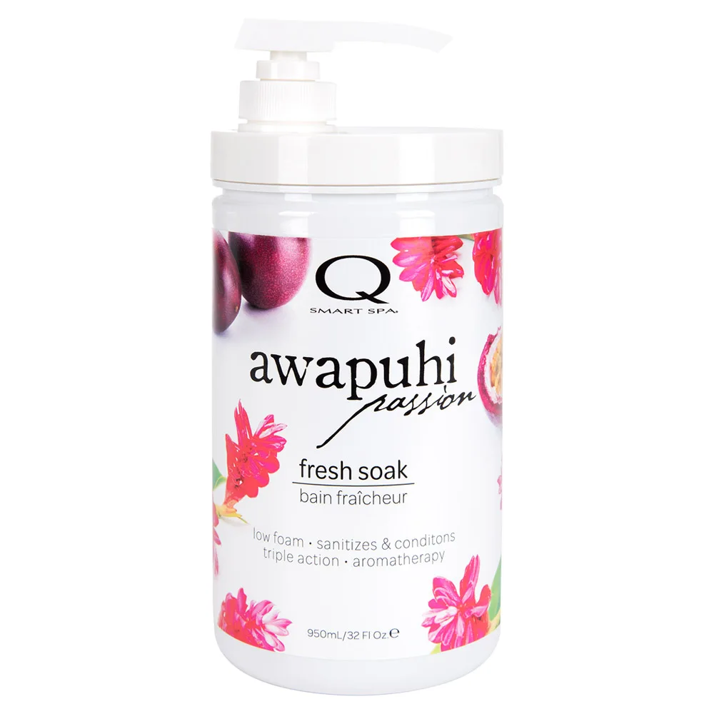 Qtica Smart Spa Awapuhi Passion Triple Action Fresh Soak 32oz 3 Qtica Smart Spa Awapuhi Passion Triple Action Fresh Soak 32oz