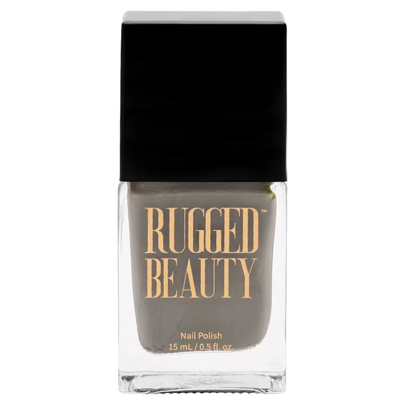 Rugged Beauty Nail Polish - Beach Pebbles Grey 0.5oz 3 Rugged Beauty Nail Polish - Beach Pebbles Grey 0.5oz