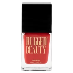 Rugged Beauty Nail Polish - Coral Bouquet Bright Coral 0.5oz