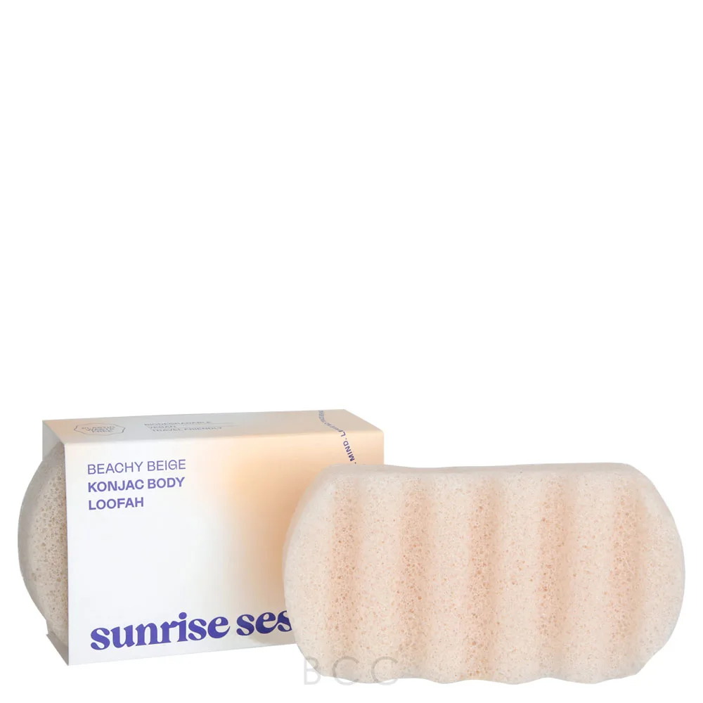 Sunrise Session Konjac Body Loofah 3 Sunrise Session Konjac Body Loofah