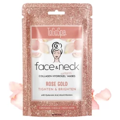 ToGoSpa Rose Gold FACE & Neck Mask 2piece