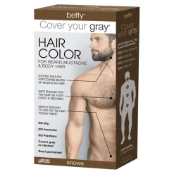 Betty Beauty Cover Your Gray - Men's Hair Color For Beard, Mustache, & Body 7 Betty Beauty Cover Your Gray - Men's Hair Color For Beard, Mustache, & Body -Nursing beauty store 72609
