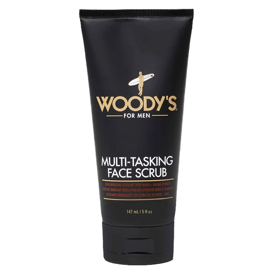 Woodys Multi-Tasking Face Scrub 5oz 3 Woodys Multi-Tasking Face Scrub 5oz