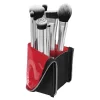 Mirabella Make It Pretty Professional Makeup Brush Set & Travel Case 7piece