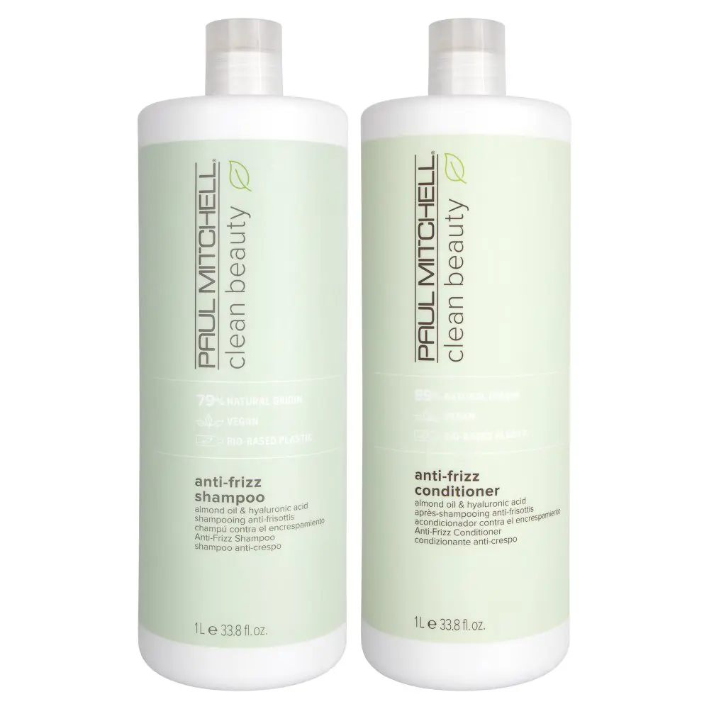 Paul Mitchell Clean Beauty Anti-Frizz Shampoo & Conditioner Duo 33.8 Oz 2piece 3 Paul Mitchell Clean Beauty Anti-Frizz Shampoo & Conditioner Duo 33.8 Oz 2piece